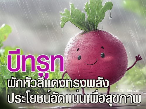 บีทรูท (Beetroot) หรือหัวบีท เป็นพืชหัวสีแดงสดที่มักถูกจัดให้อยู่ในตระกูล Beta vulgaris นิยมนำมารับประทานทั้งแบบสดและปรุงสุก รวมถึงสกัดเป็นน้ำบีทรูทเพื่อสุขภาพ บีทรูทมีรสชาติหวานธรรมชาติและกลิ่นเฉพาะตัว อีกทั้งยังอุดมไปด้วยสารอาหารที่มีคุณค่ามากมาย จึงกลายเป็นผักที่ได้รับความนิยมอย่างแพร่หลายทั่วโลก