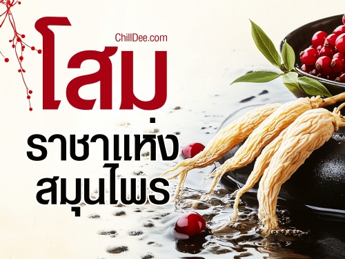 โสมเป็นสมุนไพรที่ได้รับการยกย่องว่าเป็นราชาแห่งสมุนไพร มานานนับพันปี โดยเฉพาะในตำรับยาจีนและเกาหลี ซึ่งใช้โสมเป็นยาบำรุงร่างกายและรักษาโรคต่าง ๆ