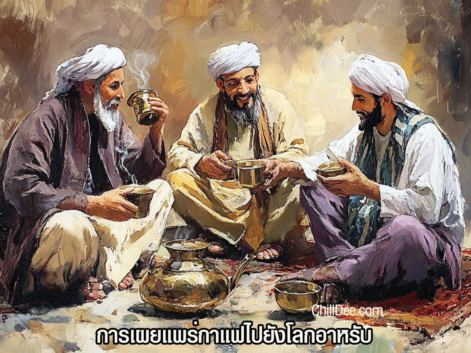 การเผยแพร่กาแฟไปยังโลกอาหรับ