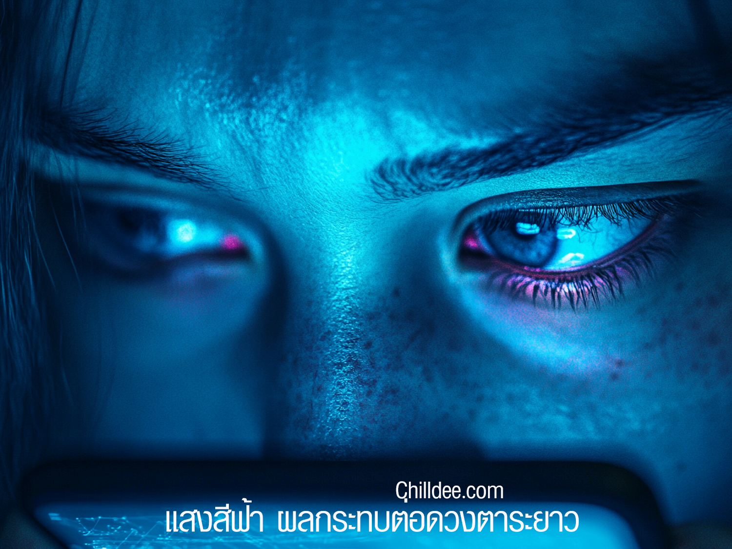 ผลกระทบต่อดวงตา