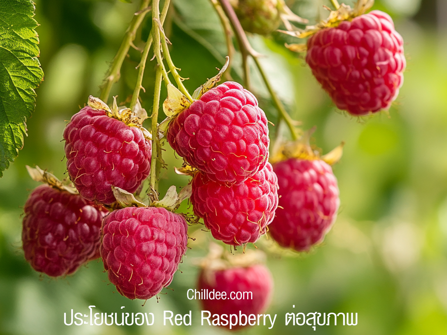 ประโยชน์ของ Red Raspberry ต่อสุขภาพ