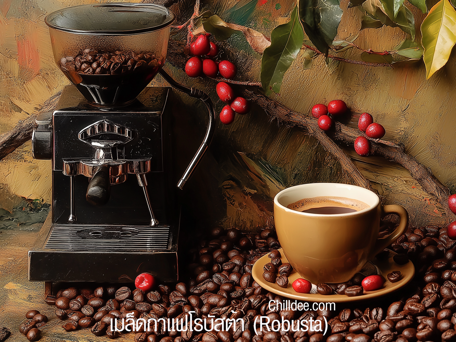 เมล็ดกาแฟโรบัสต้า